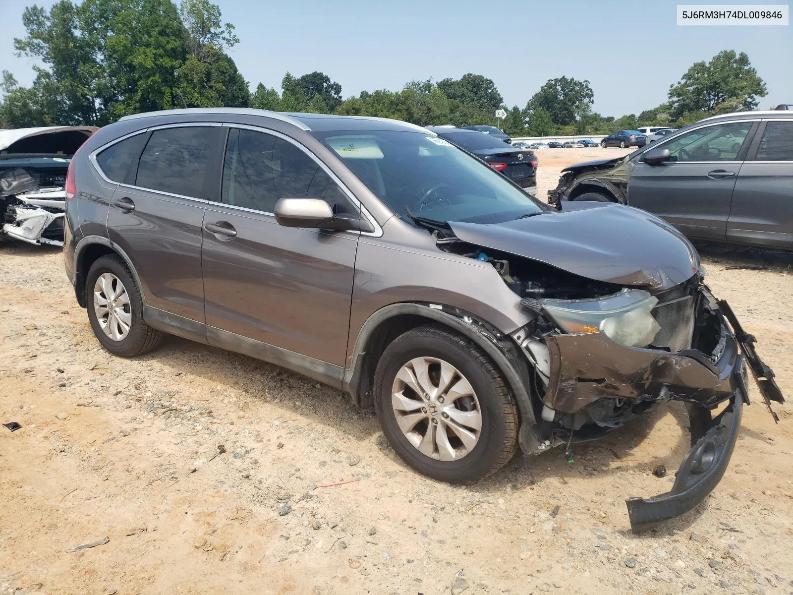 2013 Honda Cr-V Exl VIN: 5J6RM3H74DL009846 Lot: 66945354