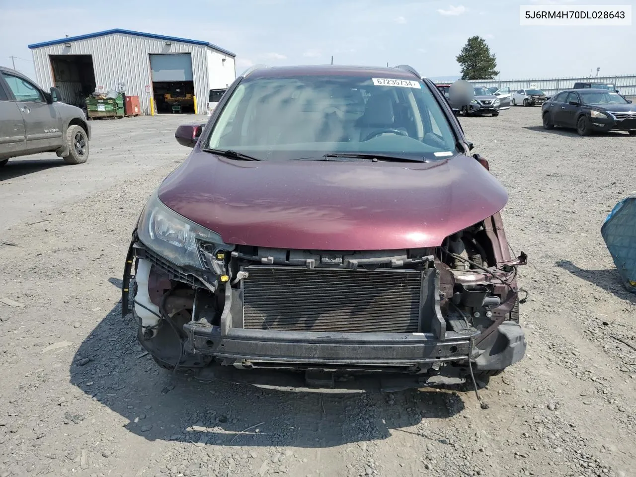 5J6RM4H70DL028643 2013 Honda Cr-V Exl