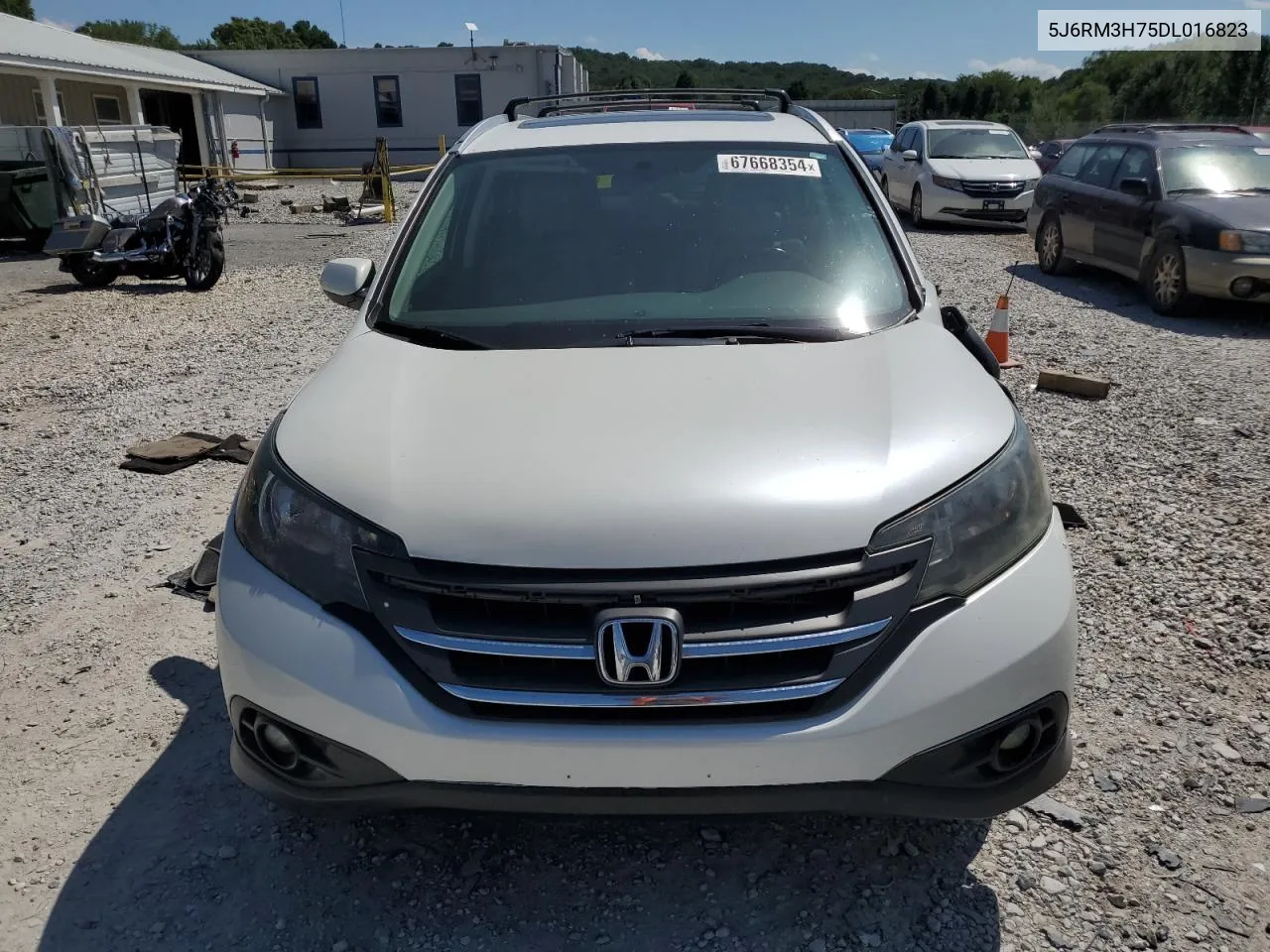 2013 Honda Cr-V Exl VIN: 5J6RM3H75DL016823 Lot: 67668354