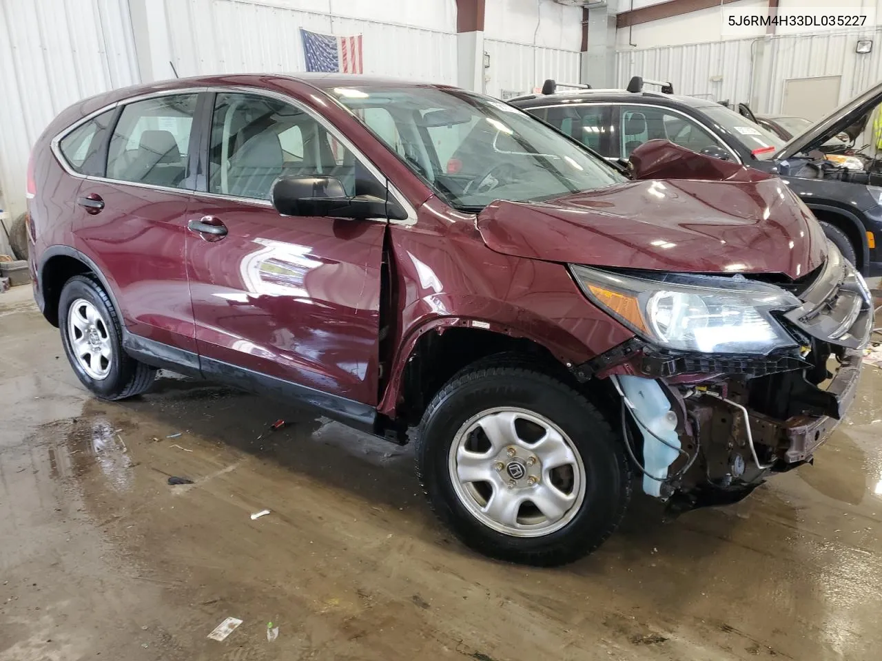 2013 Honda Cr-V Lx VIN: 5J6RM4H33DL035227 Lot: 68107784