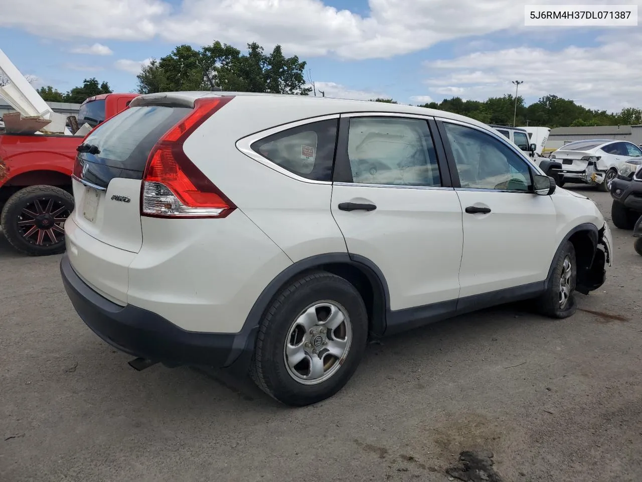 2013 Honda Cr-V Lx VIN: 5J6RM4H37DL071387 Lot: 68164144