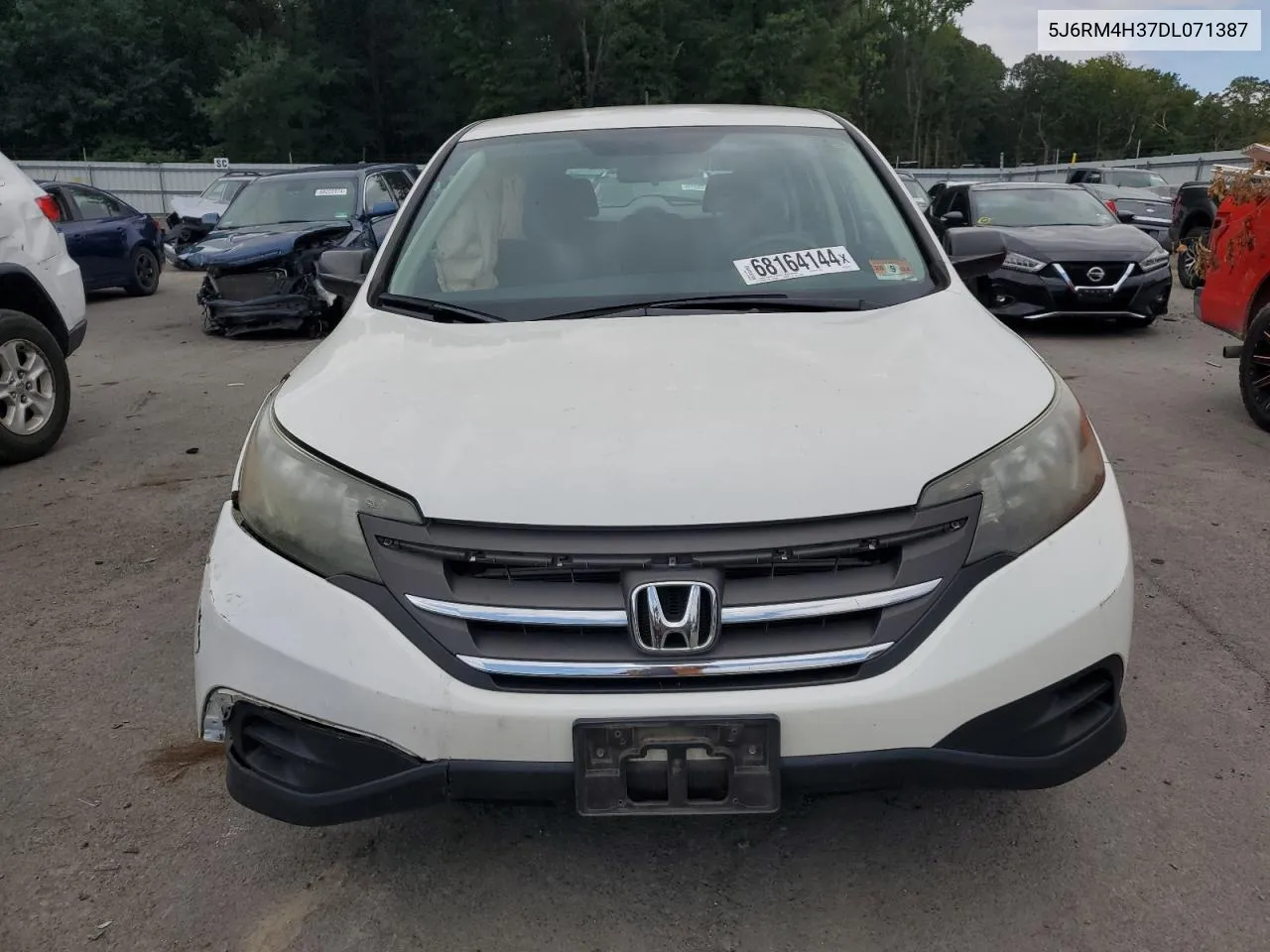 2013 Honda Cr-V Lx VIN: 5J6RM4H37DL071387 Lot: 68164144