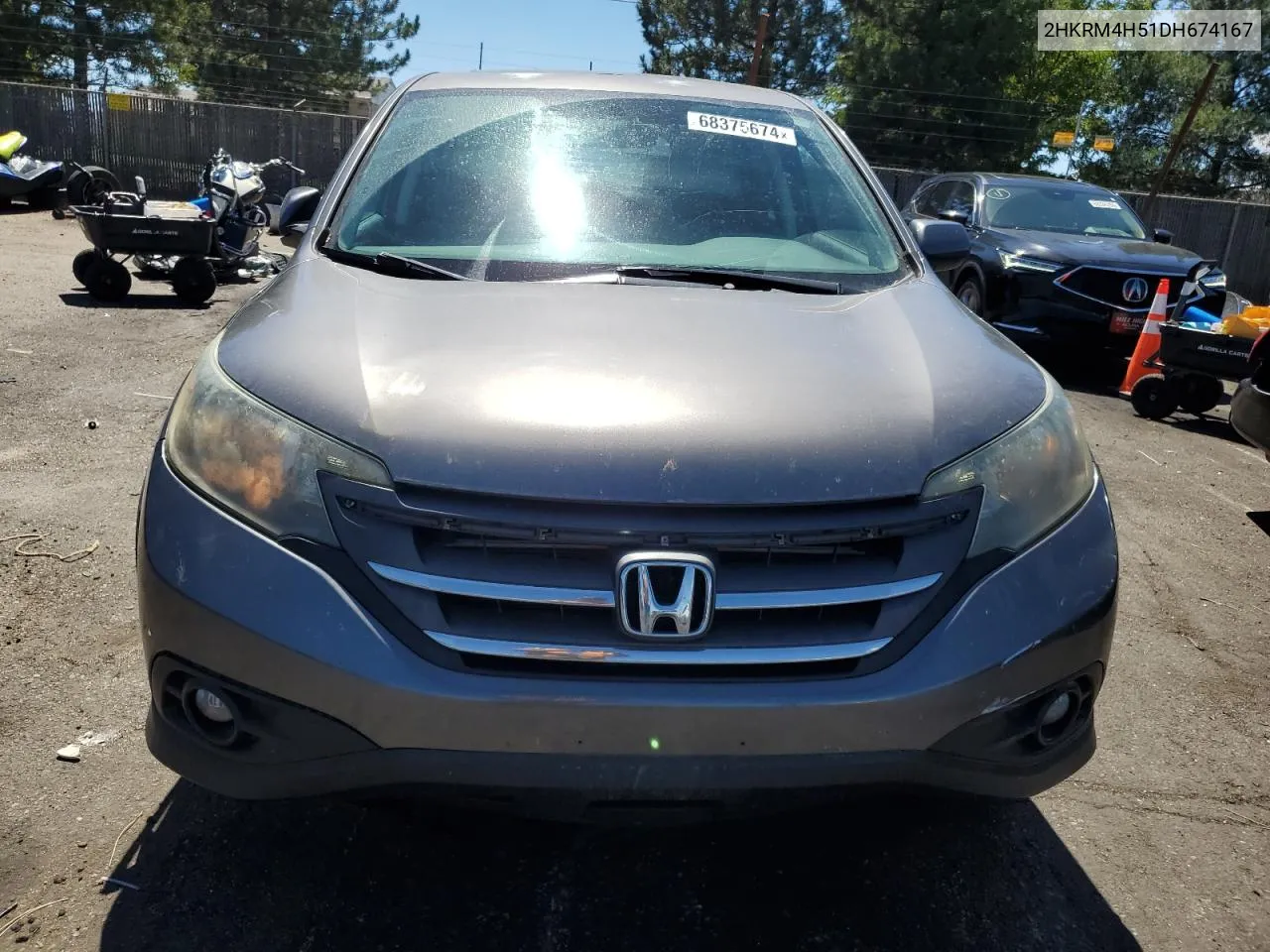 2013 Honda Cr-V Ex VIN: 2HKRM4H51DH674167 Lot: 68375674