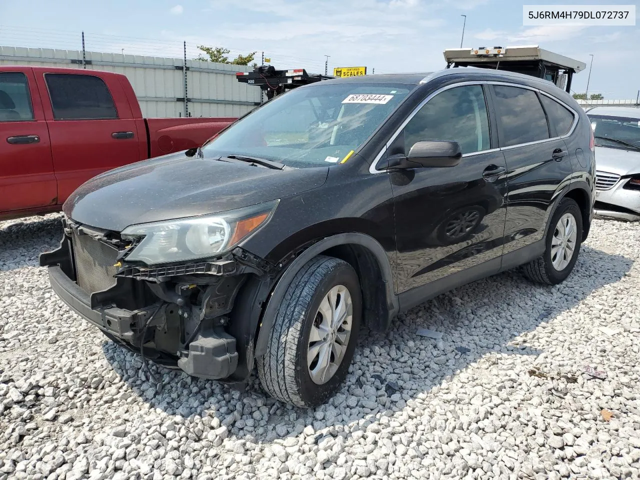 2013 Honda Cr-V Exl VIN: 5J6RM4H79DL072737 Lot: 68703444