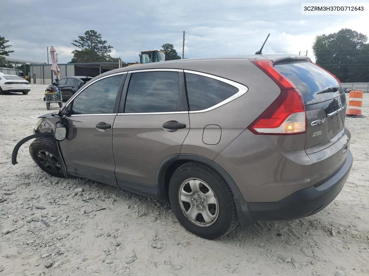 2013 Honda Cr-V Lx VIN: 3CZRM3H37DG712643 Lot: 68737104