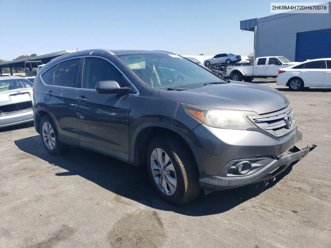 2HKRM4H72DH670078 2013 Honda Cr-V Exl