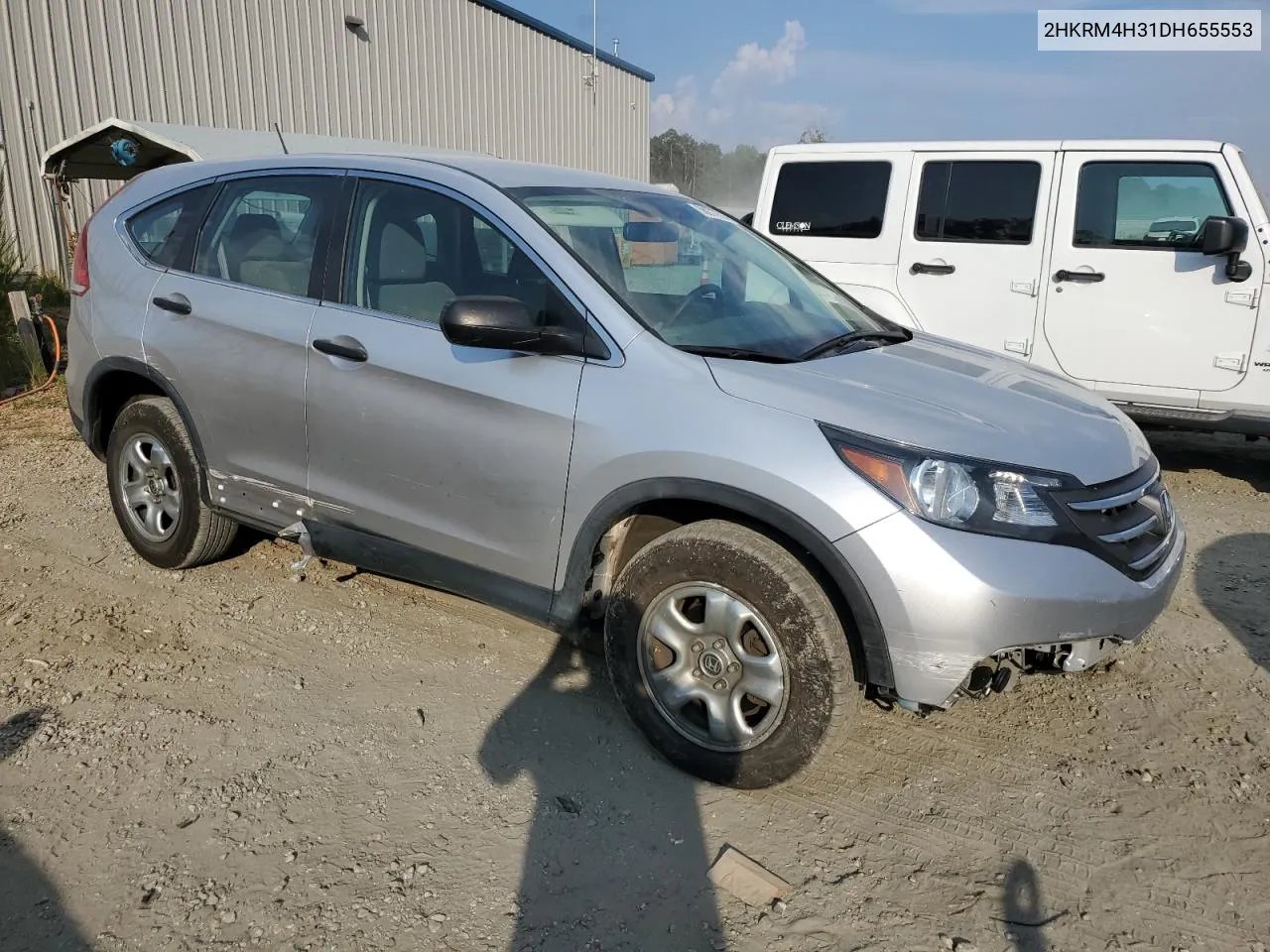 2013 Honda Cr-V Lx VIN: 2HKRM4H31DH655553 Lot: 68977614