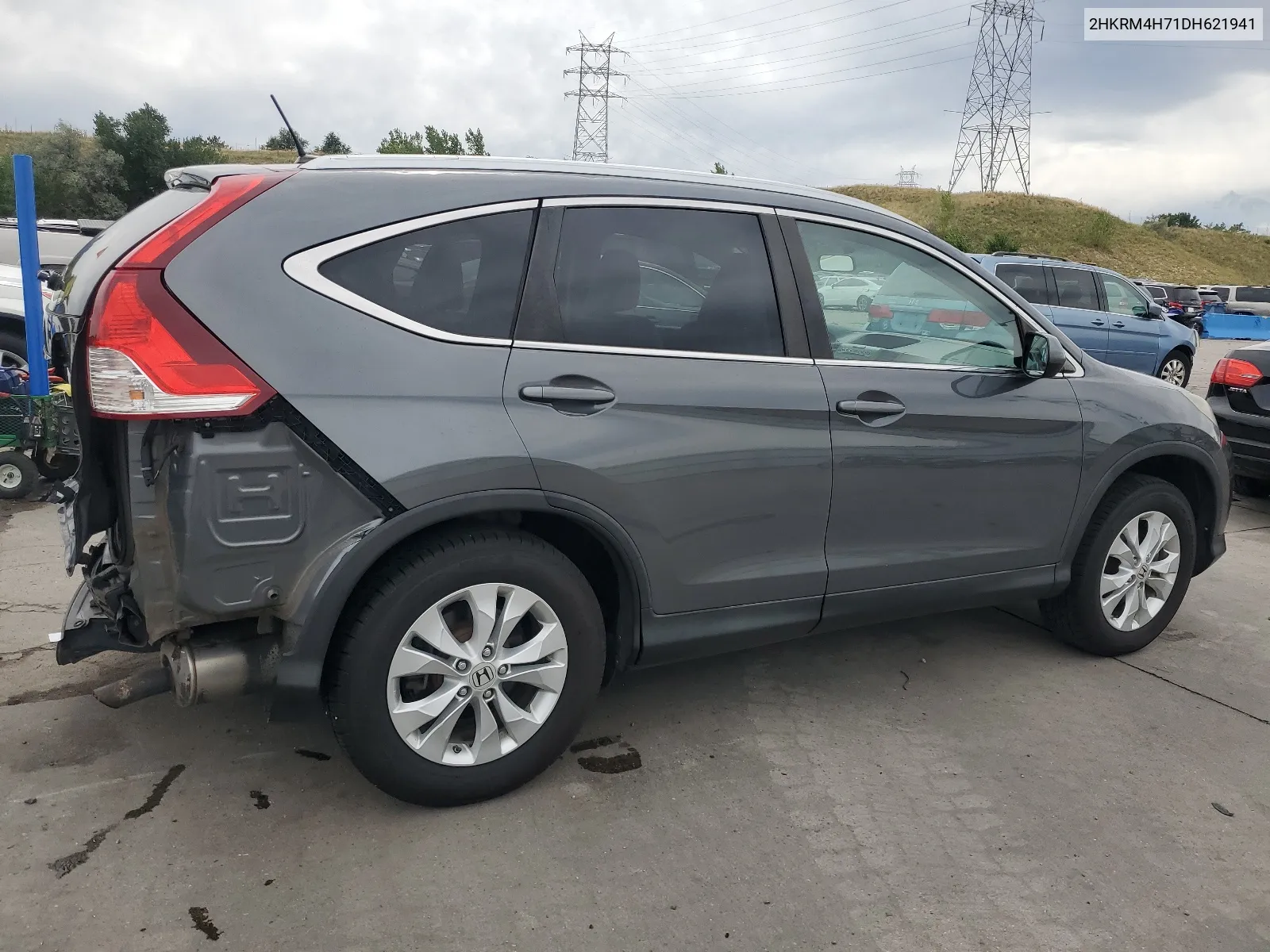 2HKRM4H71DH621941 2013 Honda Cr-V Exl