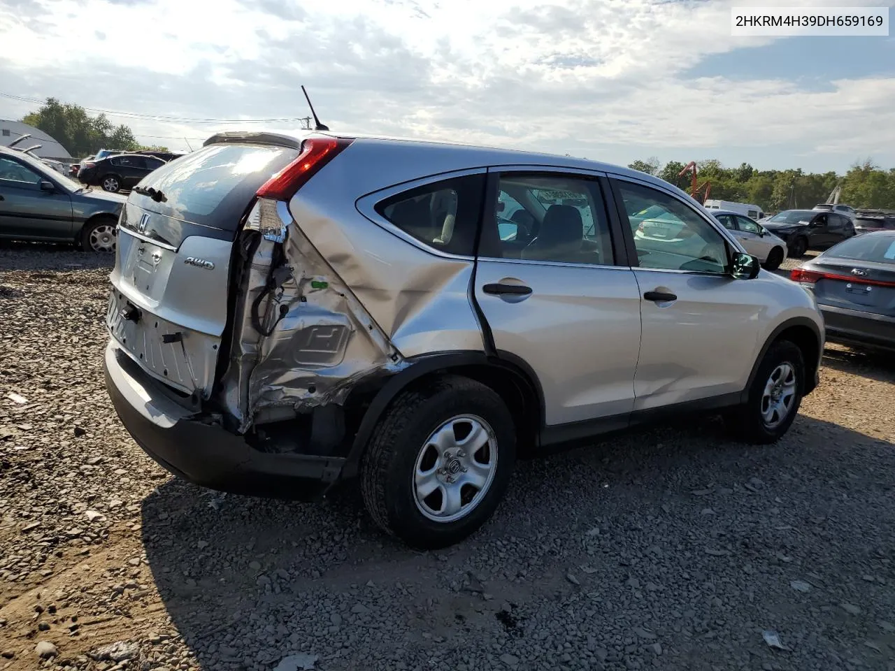 2013 Honda Cr-V Lx VIN: 2HKRM4H39DH659169 Lot: 69132024