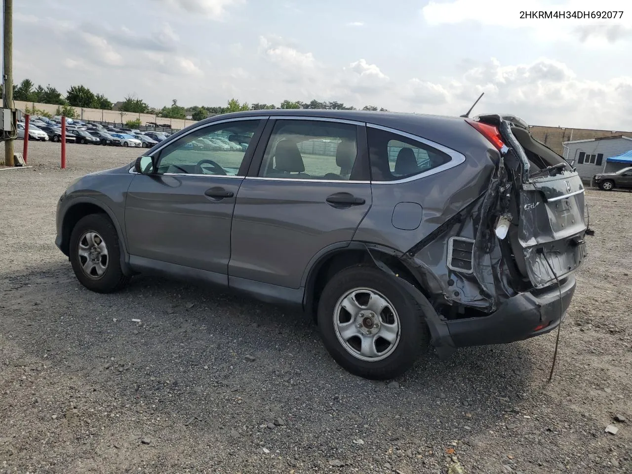 2013 Honda Cr-V Lx VIN: 2HKRM4H34DH692077 Lot: 69245504