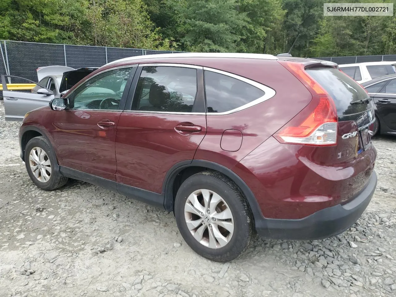 5J6RM4H77DL002721 2013 Honda Cr-V Exl