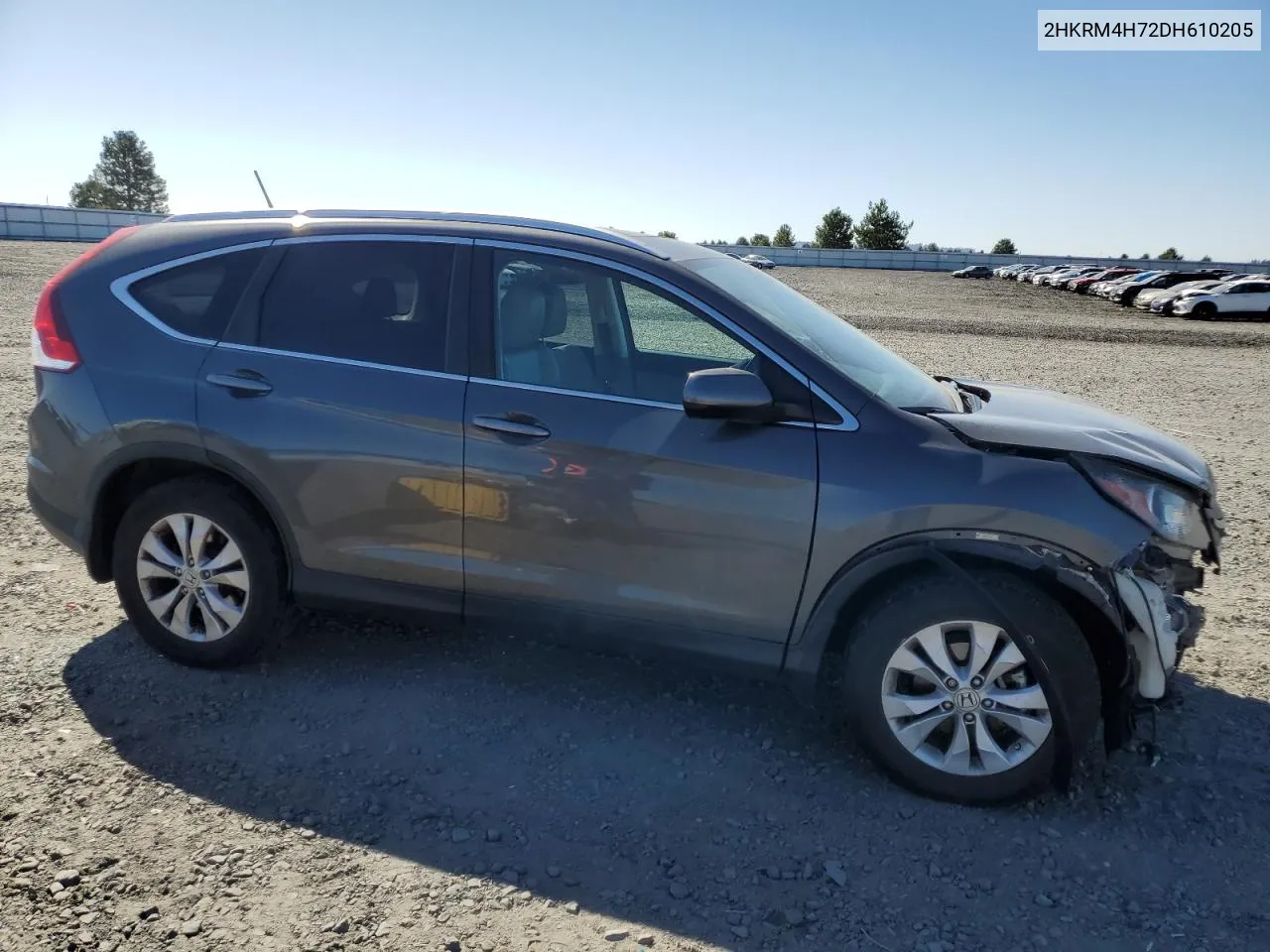 2013 Honda Cr-V Exl VIN: 2HKRM4H72DH610205 Lot: 69313294