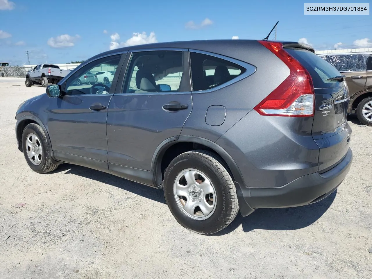 2013 Honda Cr-V Lx VIN: 3CZRM3H37DG701884 Lot: 69516404