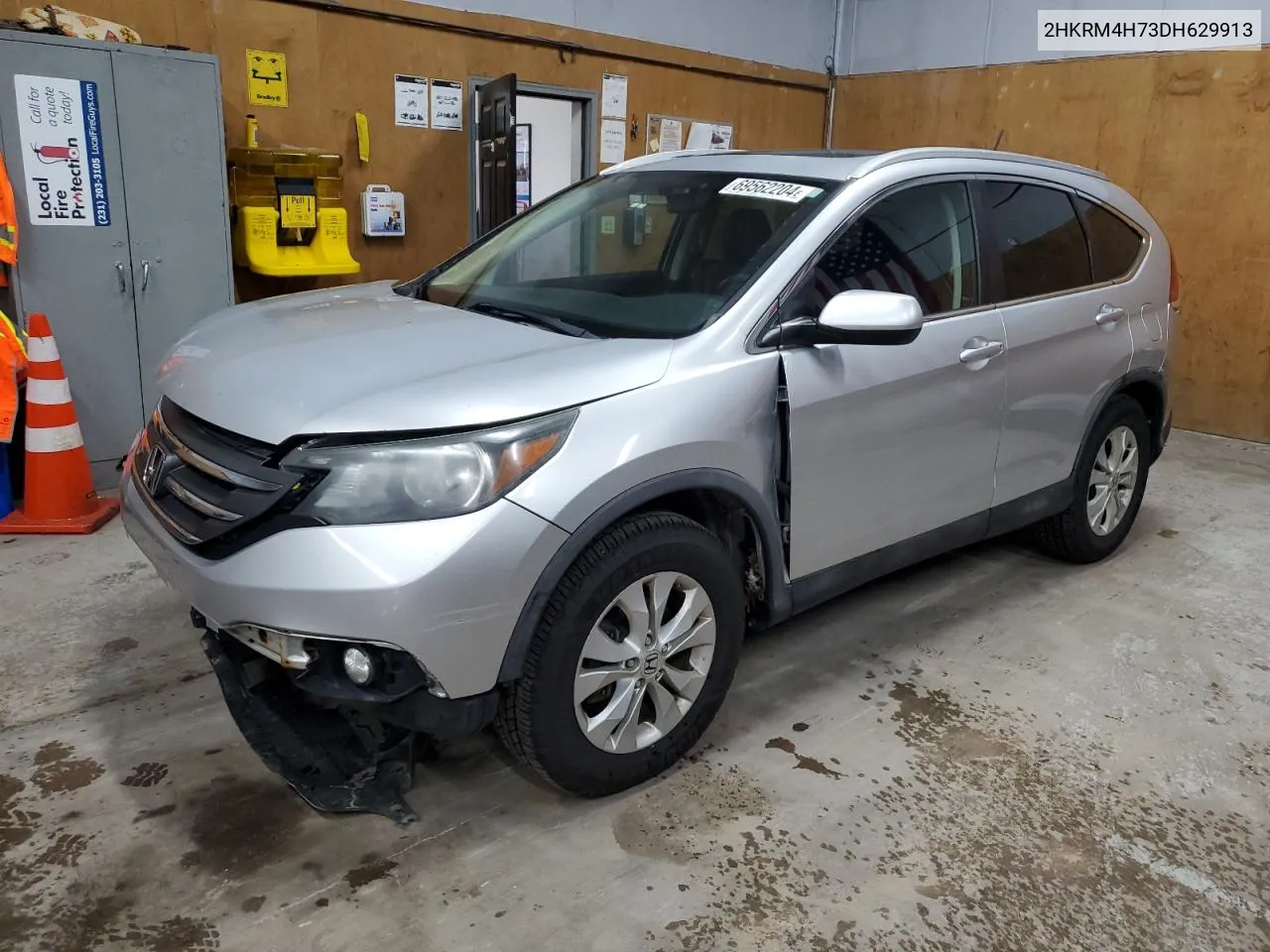 2013 Honda Cr-V Exl VIN: 2HKRM4H73DH629913 Lot: 69562204