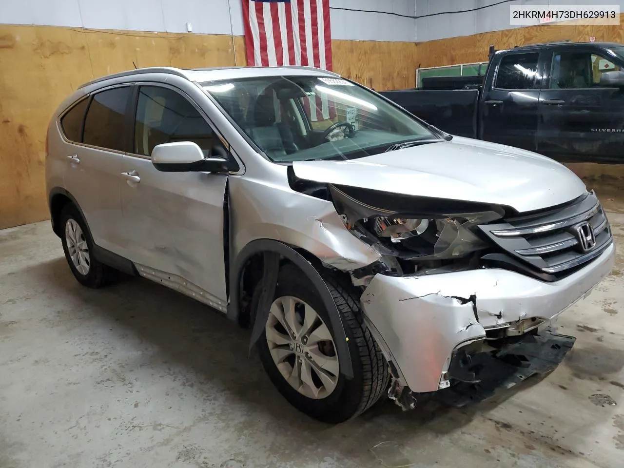 2013 Honda Cr-V Exl VIN: 2HKRM4H73DH629913 Lot: 69562204