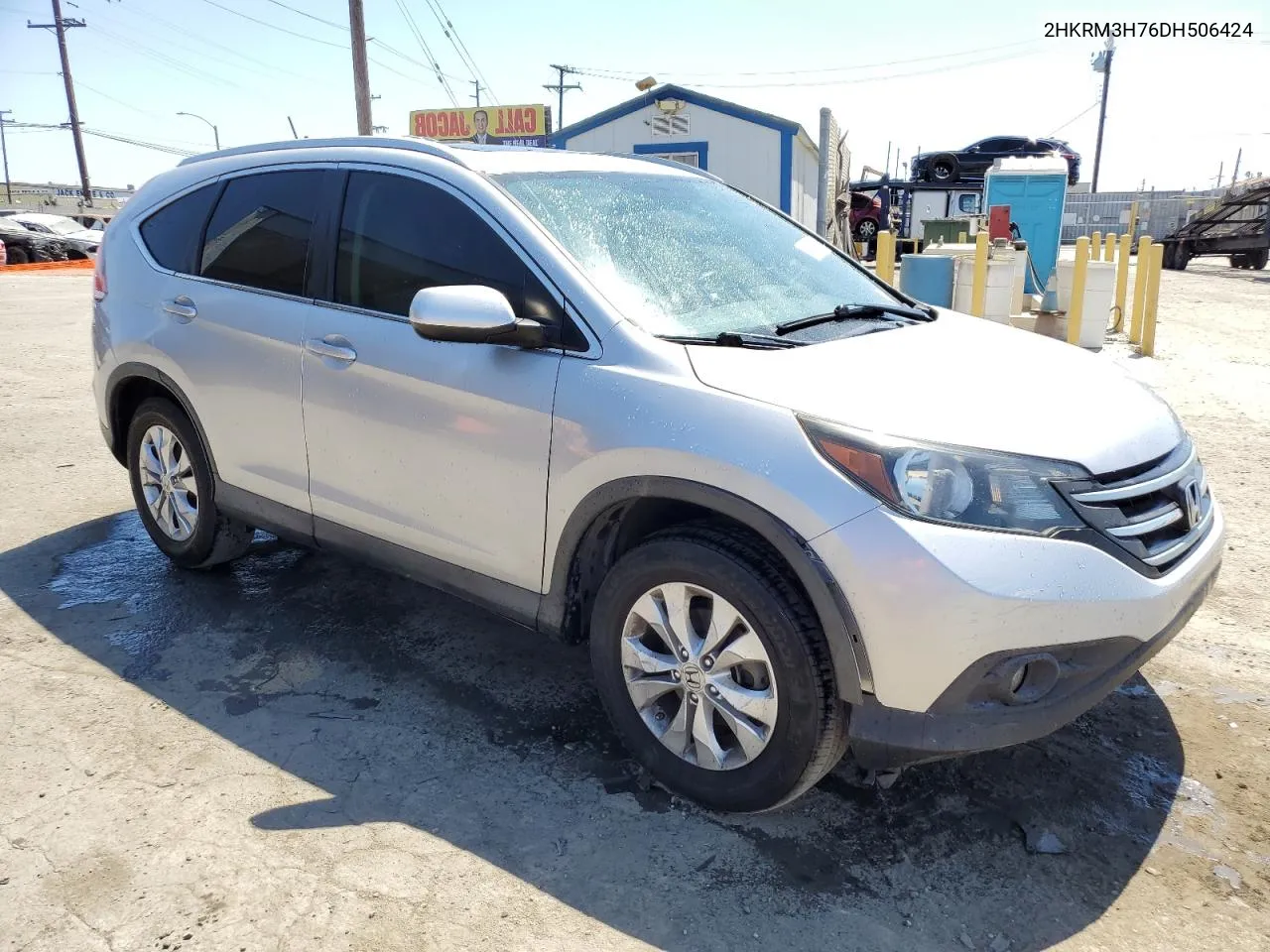 2013 Honda Cr-V Exl VIN: 2HKRM3H76DH506424 Lot: 69639204