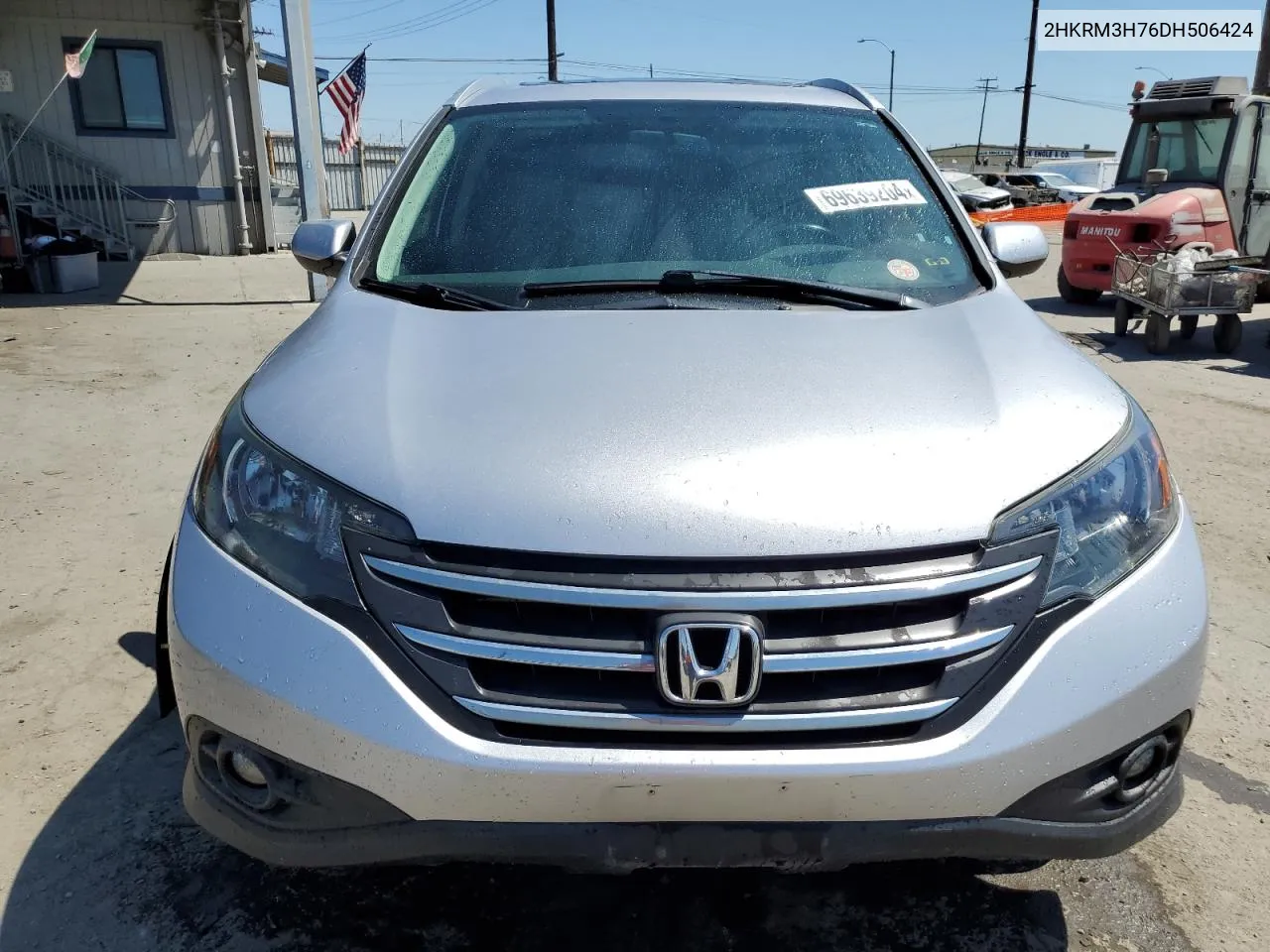 2013 Honda Cr-V Exl VIN: 2HKRM3H76DH506424 Lot: 69639204