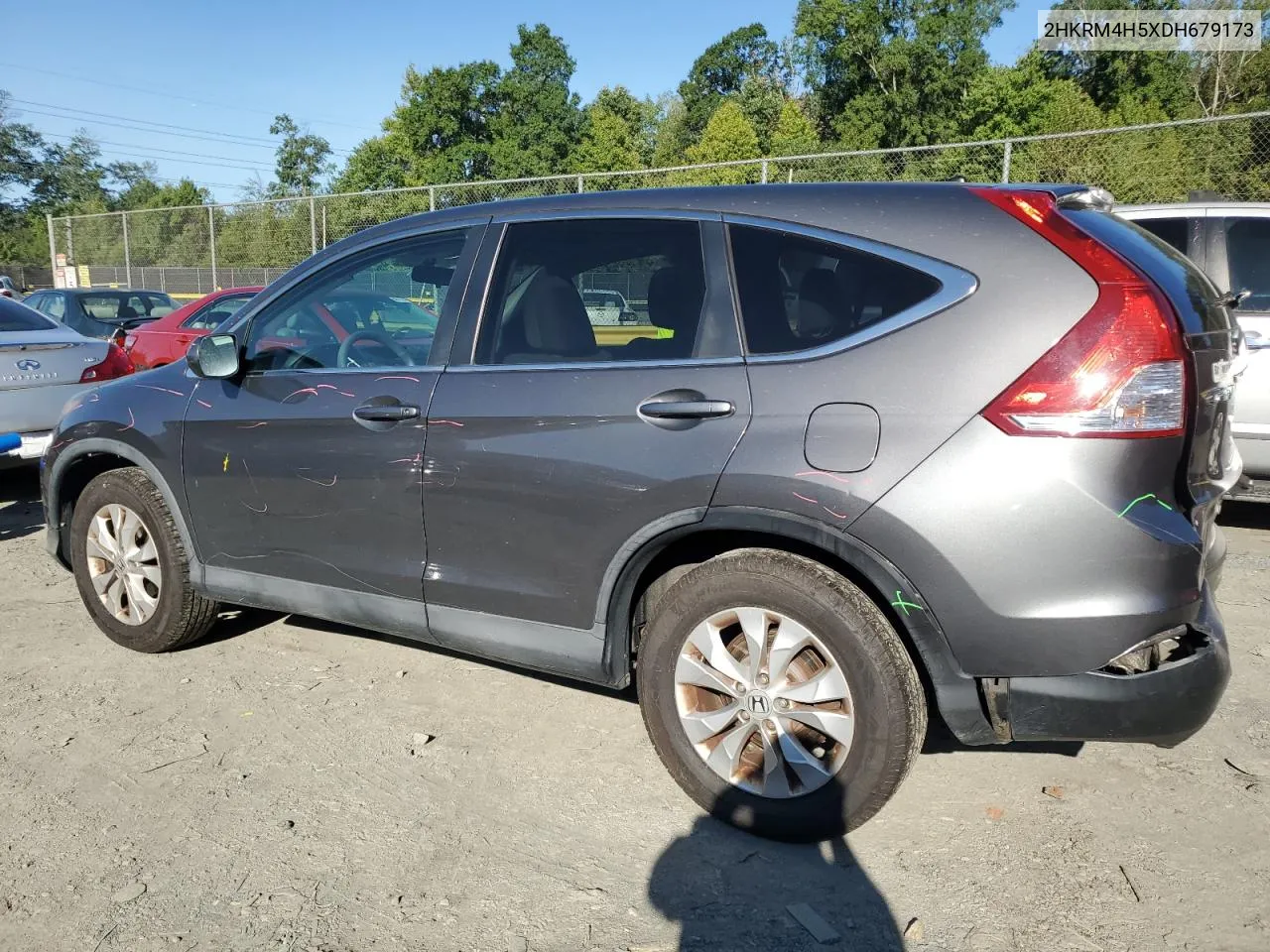 2013 Honda Cr-V Ex VIN: 2HKRM4H5XDH679173 Lot: 69780784