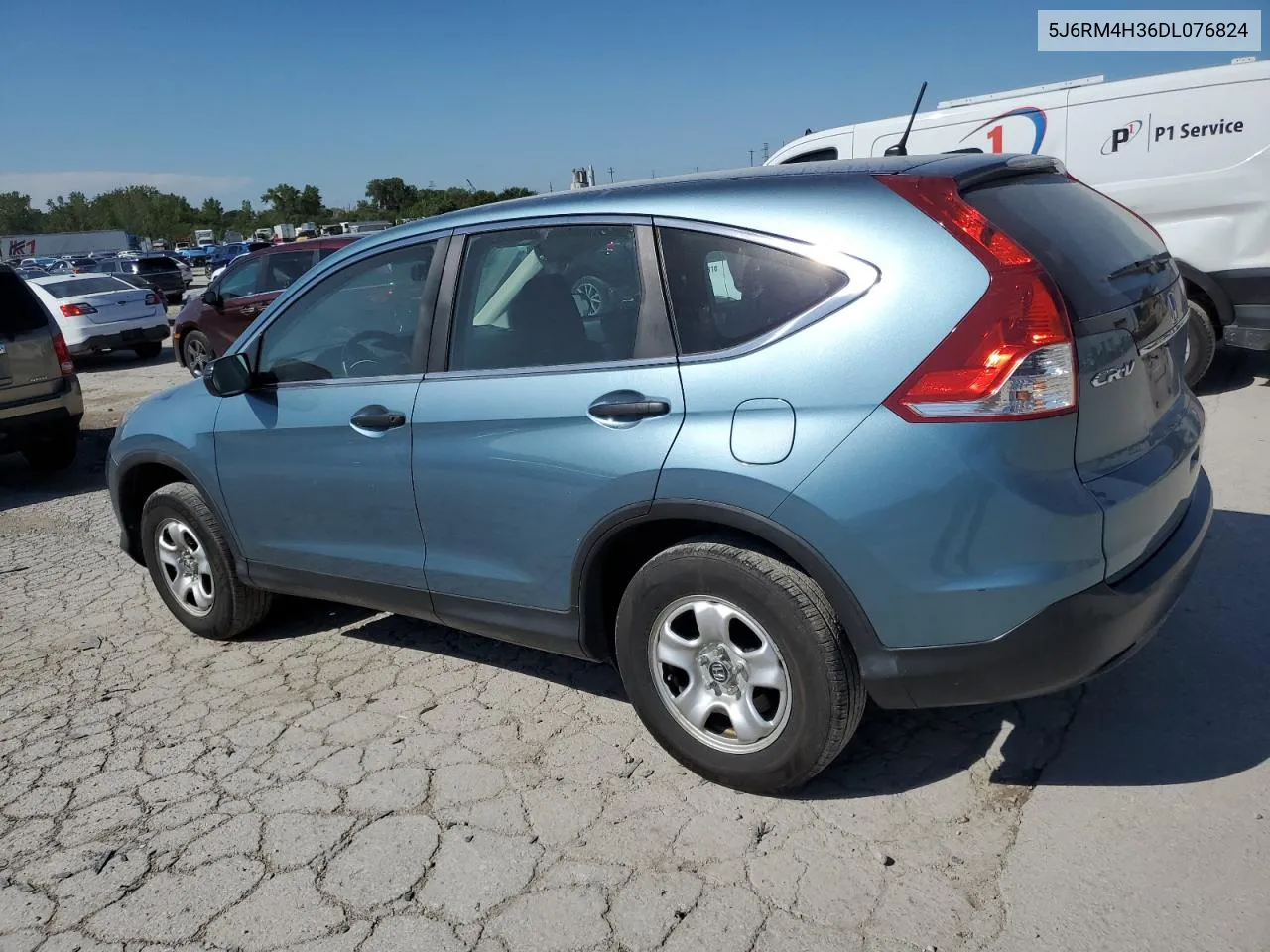 2013 Honda Cr-V Lx VIN: 5J6RM4H36DL076824 Lot: 69796424