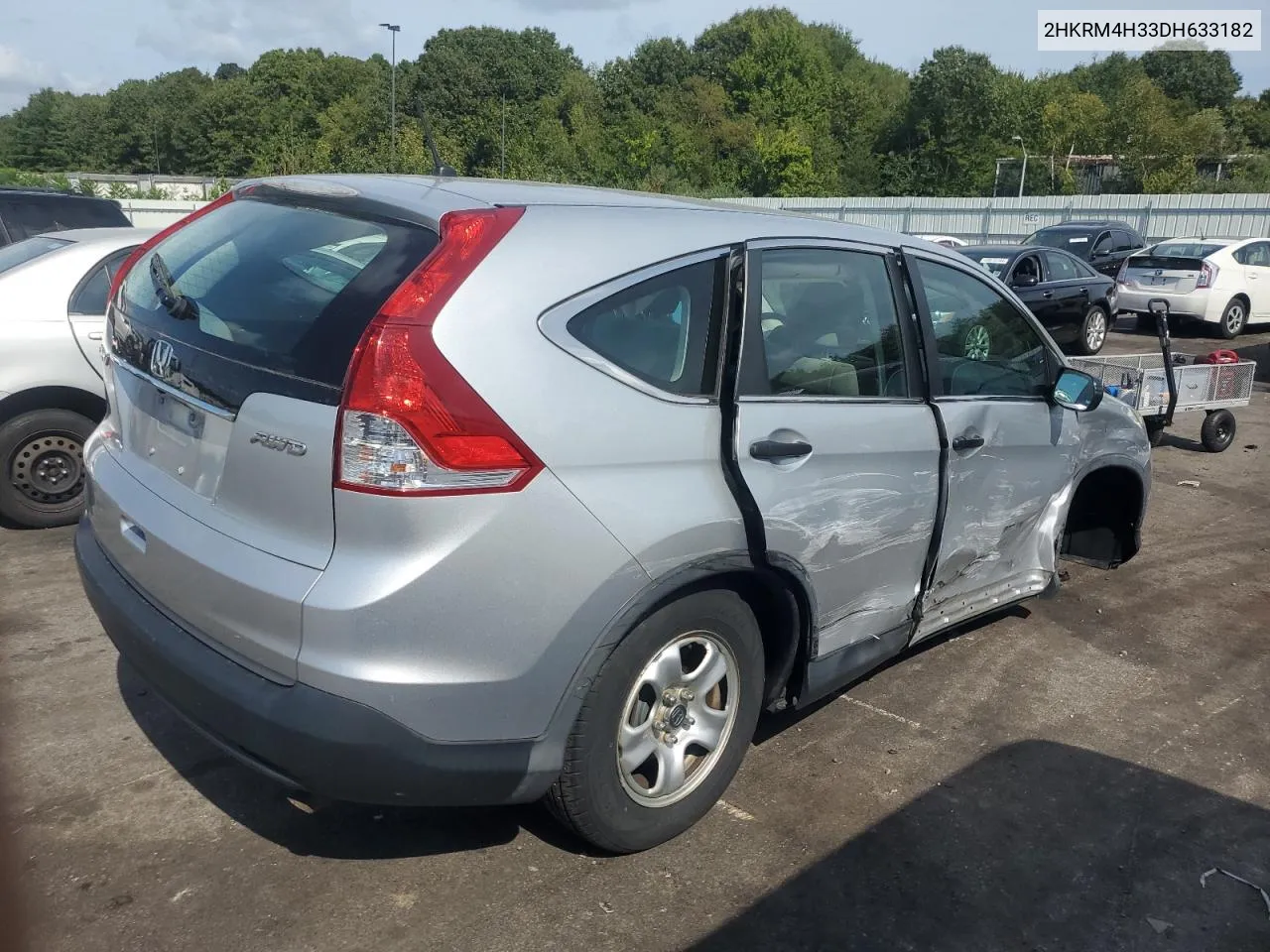 2013 Honda Cr-V Lx VIN: 2HKRM4H33DH633182 Lot: 69832244