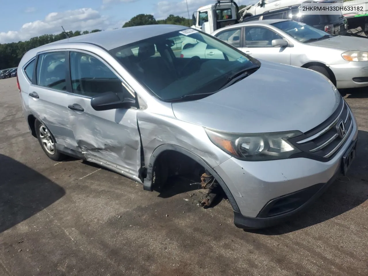 2013 Honda Cr-V Lx VIN: 2HKRM4H33DH633182 Lot: 69832244