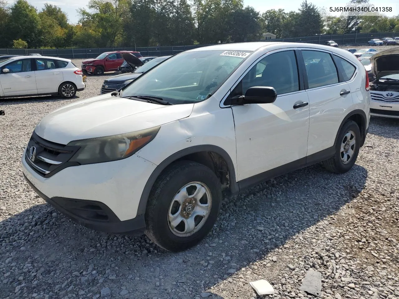 2013 Honda Cr-V Lx VIN: 5J6RM4H34DL041358 Lot: 69832624