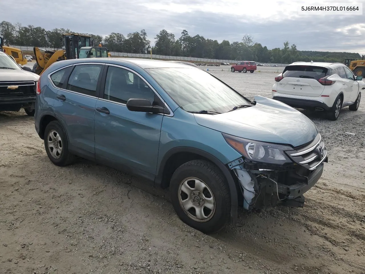 2013 Honda Cr-V Lx VIN: 5J6RM4H37DL016664 Lot: 69864364