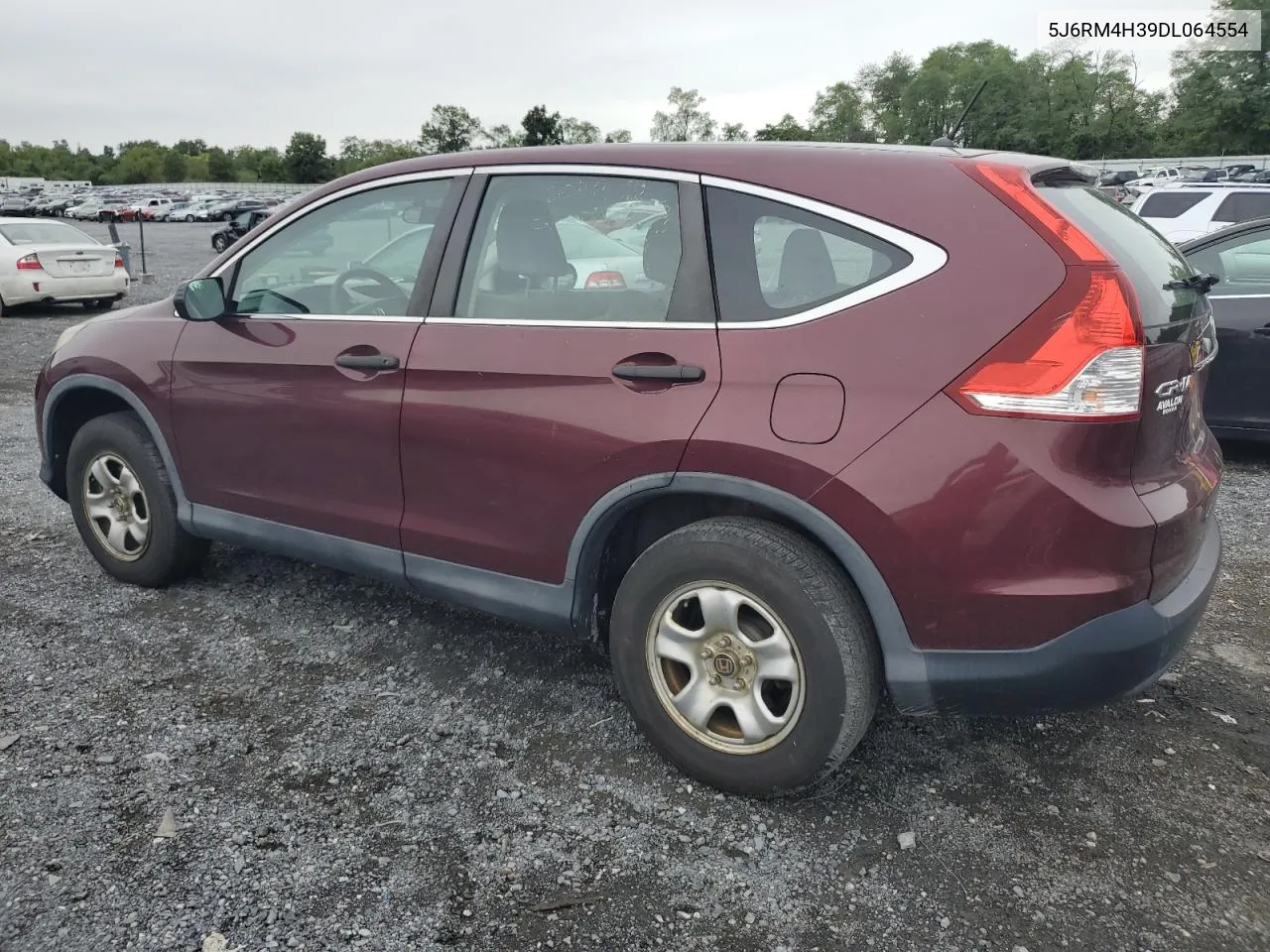 2013 Honda Cr-V Lx VIN: 5J6RM4H39DL064554 Lot: 69942124