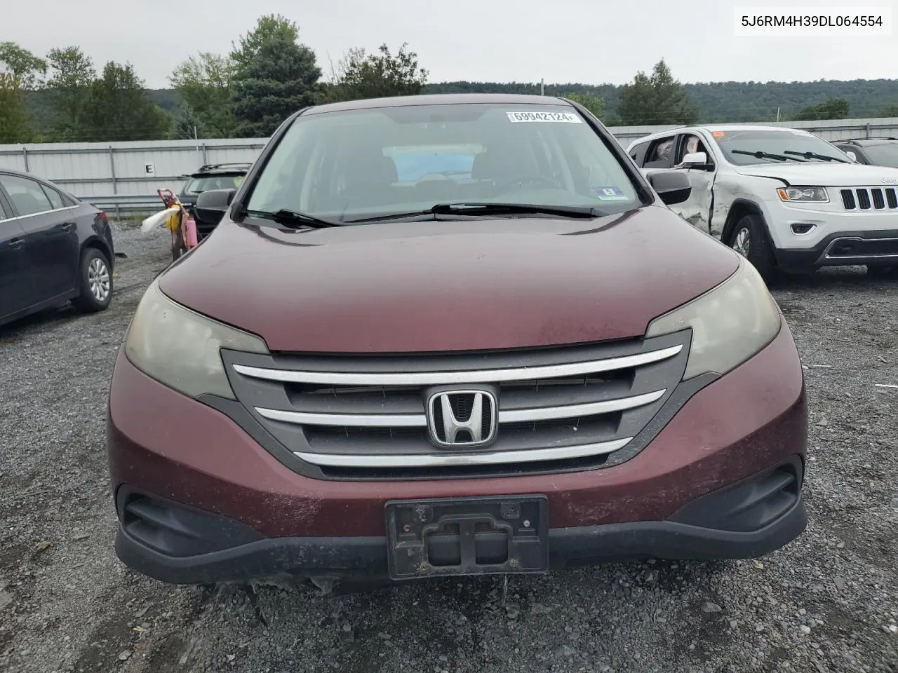 2013 Honda Cr-V Lx VIN: 5J6RM4H39DL064554 Lot: 69942124