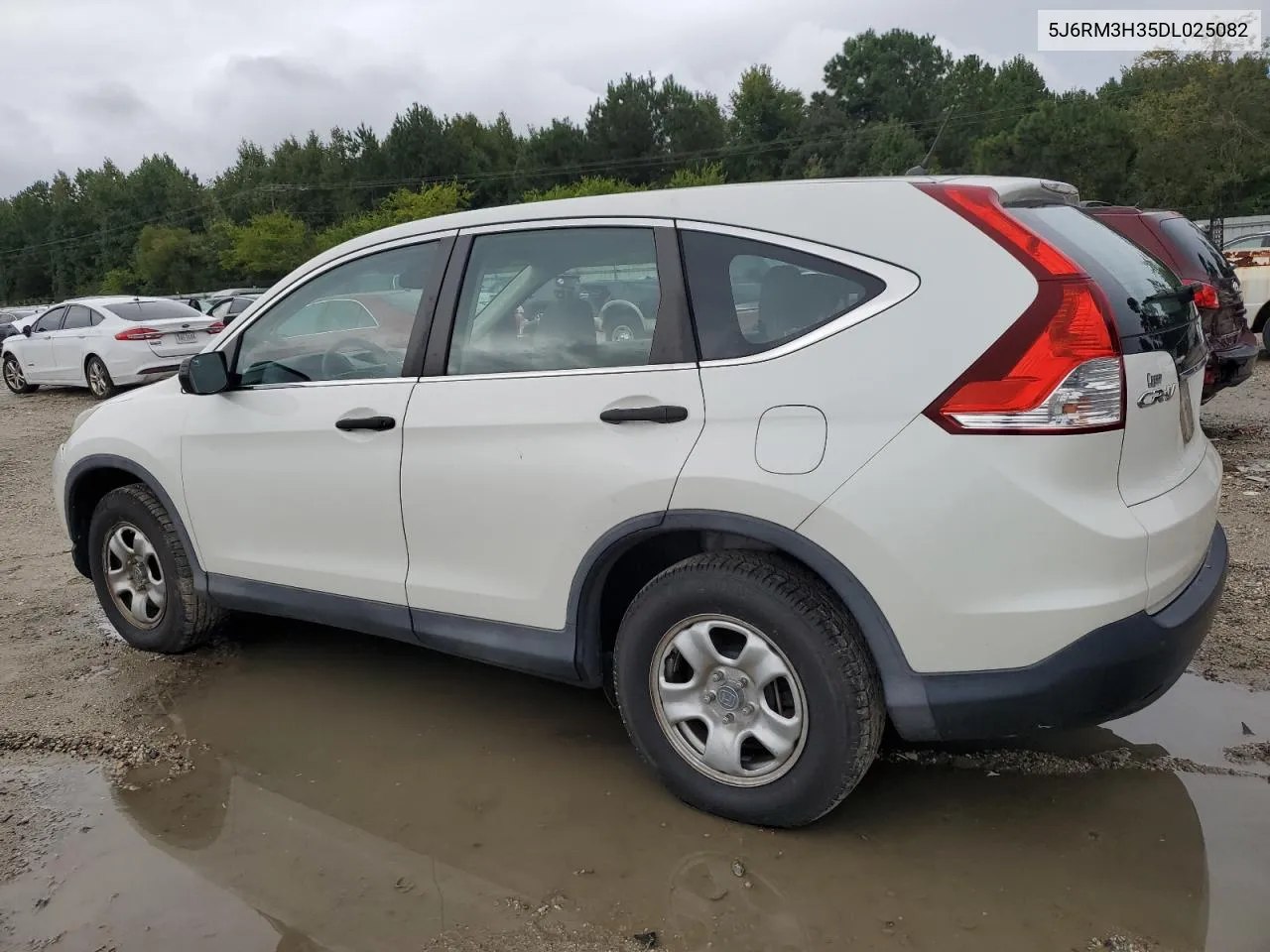 2013 Honda Cr-V Lx VIN: 5J6RM3H35DL025082 Lot: 69961234