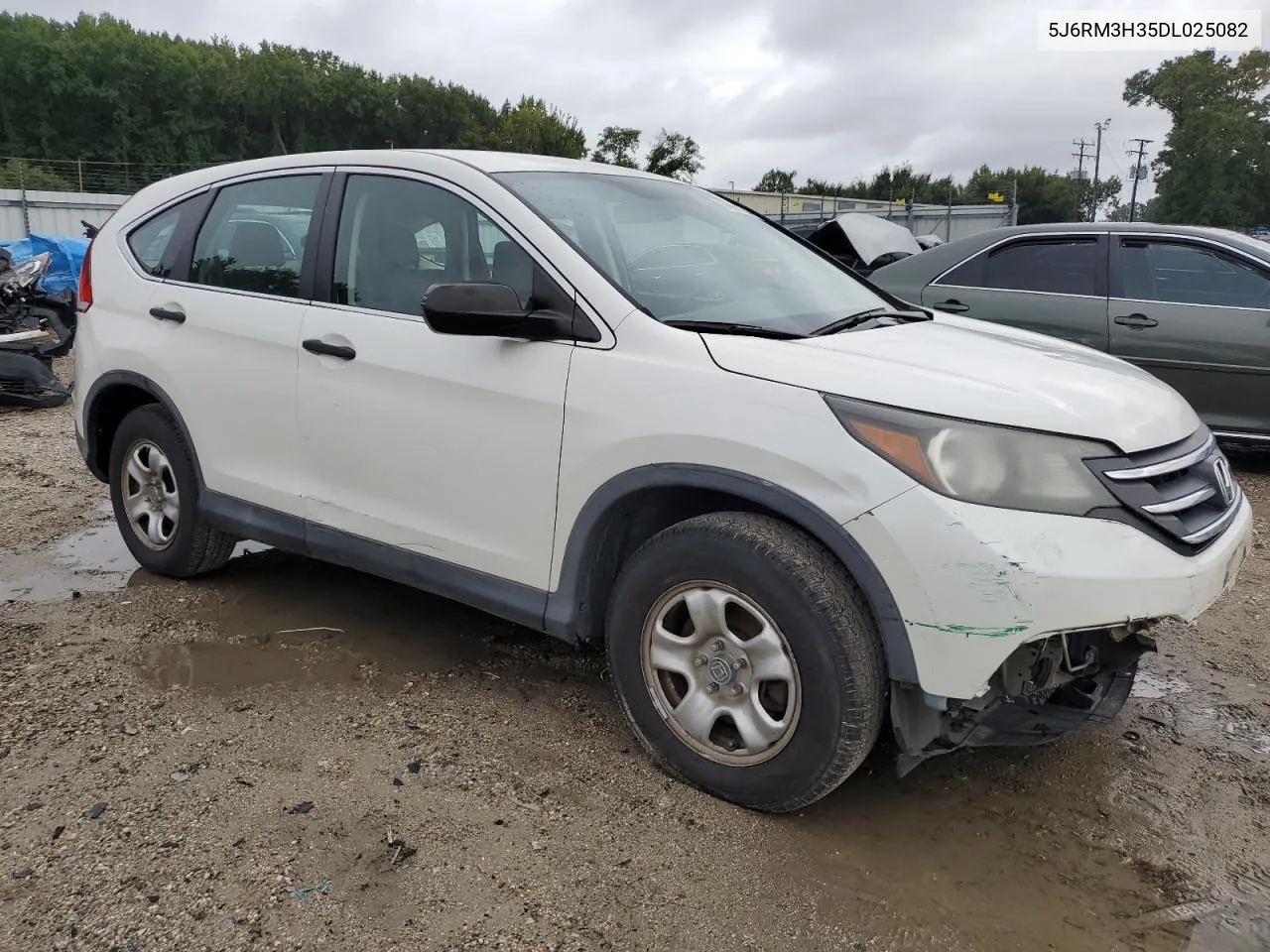 2013 Honda Cr-V Lx VIN: 5J6RM3H35DL025082 Lot: 69961234