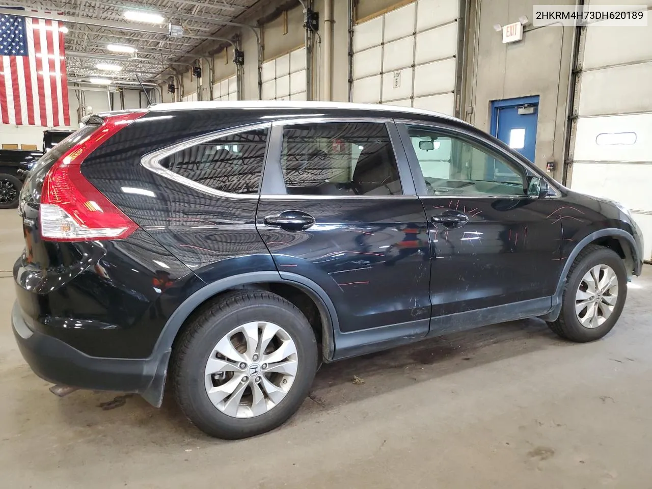 2013 Honda Cr-V Exl VIN: 2HKRM4H73DH620189 Lot: 70046314