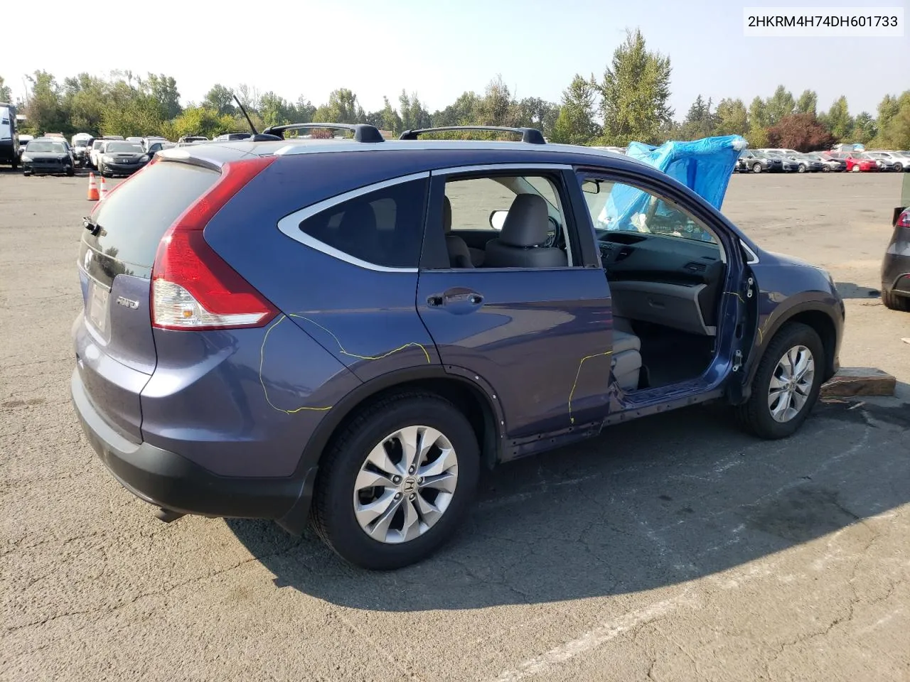 2HKRM4H74DH601733 2013 Honda Cr-V Exl