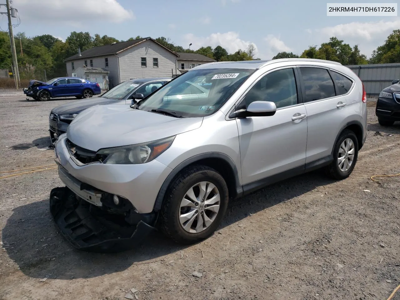 2013 Honda Cr-V Exl VIN: 2HKRM4H71DH617226 Lot: 70235284