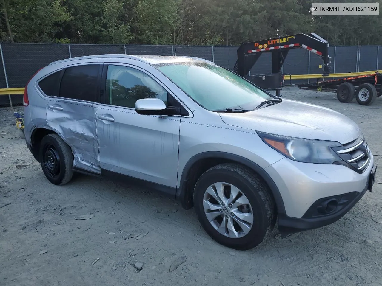 2013 Honda Cr-V Exl VIN: 2HKRM4H7XDH621159 Lot: 70325514