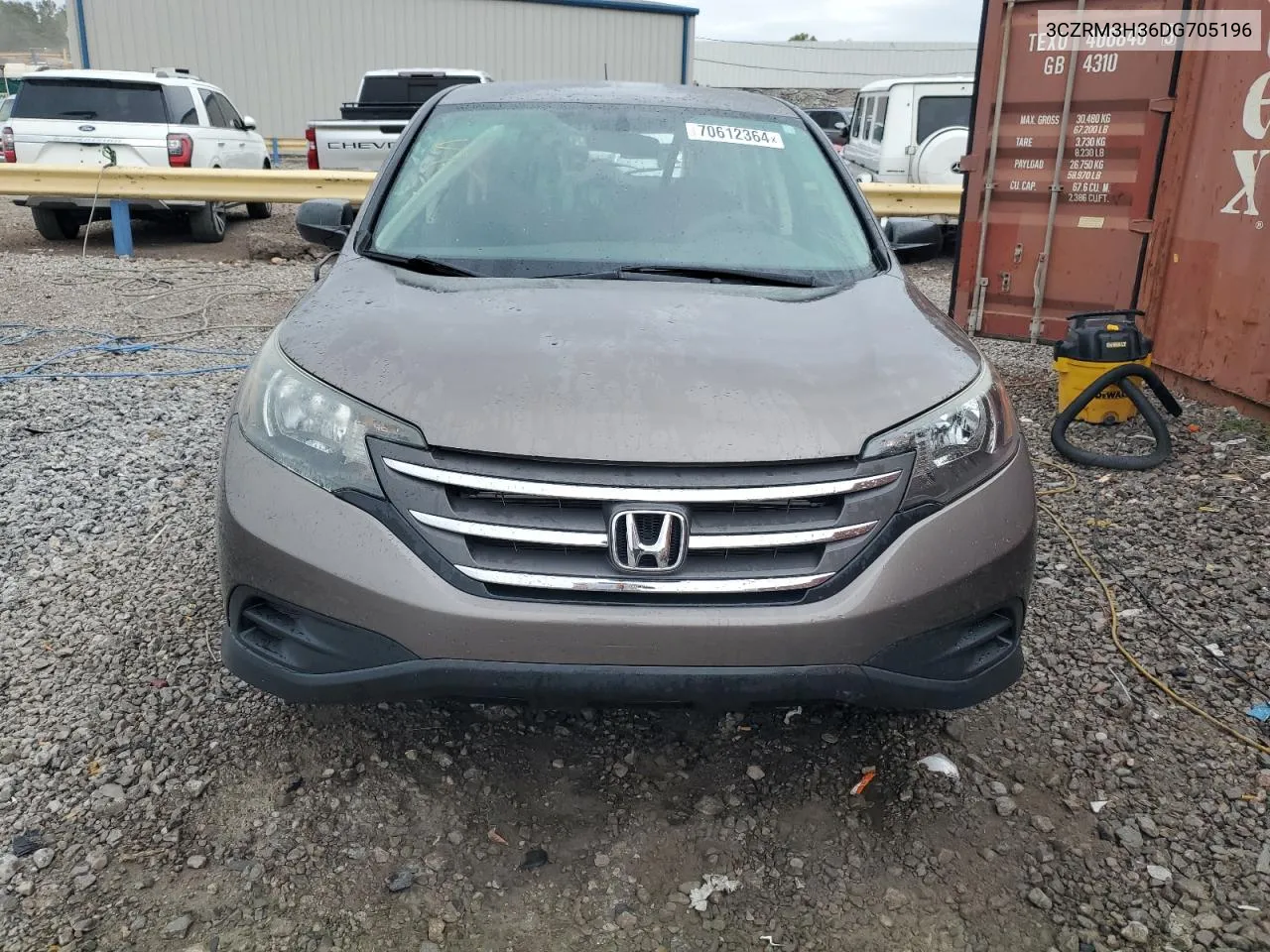 3CZRM3H36DG705196 2013 Honda Cr-V Lx