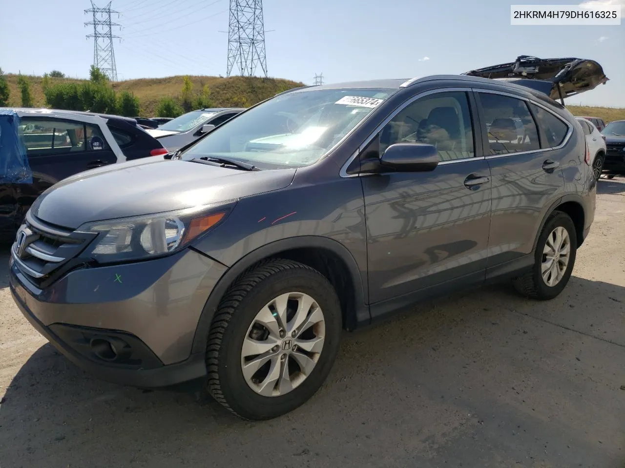 2013 Honda Cr-V Exl VIN: 2HKRM4H79DH616325 Lot: 70665374