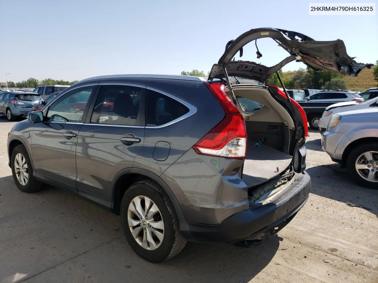 2013 Honda Cr-V Exl VIN: 2HKRM4H79DH616325 Lot: 70665374