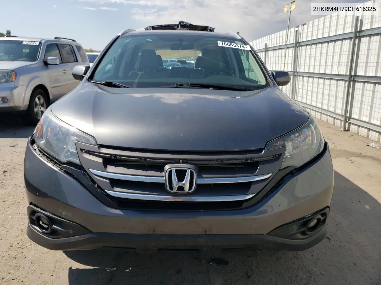 2013 Honda Cr-V Exl VIN: 2HKRM4H79DH616325 Lot: 70665374