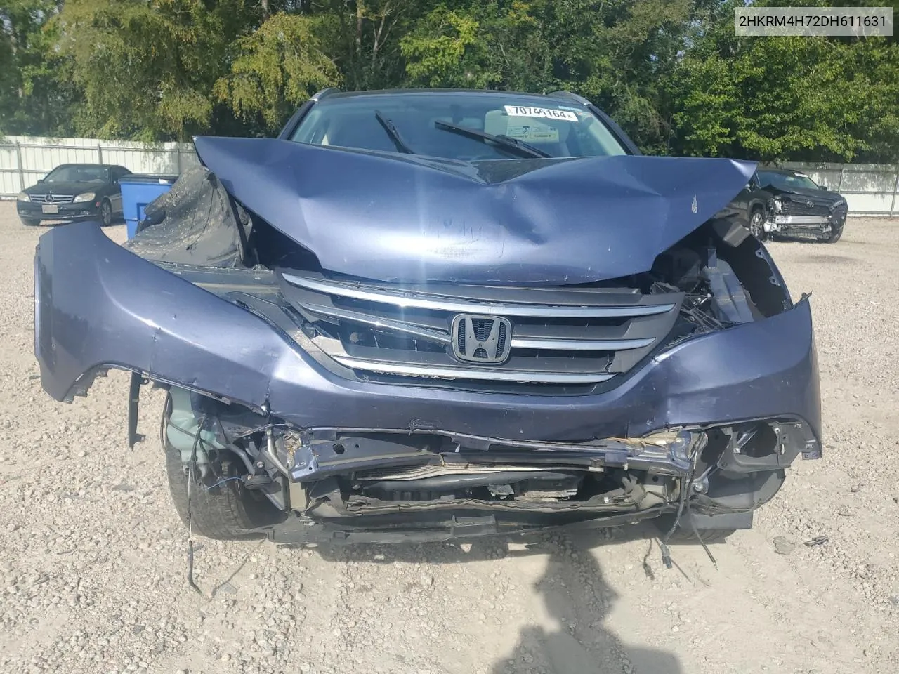 2HKRM4H72DH611631 2013 Honda Cr-V Exl