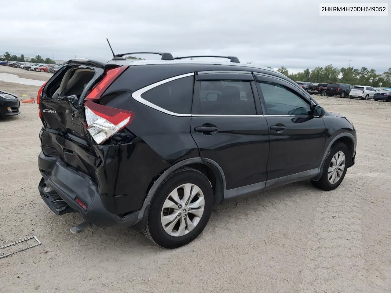 2013 Honda Cr-V Exl VIN: 2HKRM4H70DH649052 Lot: 70776114