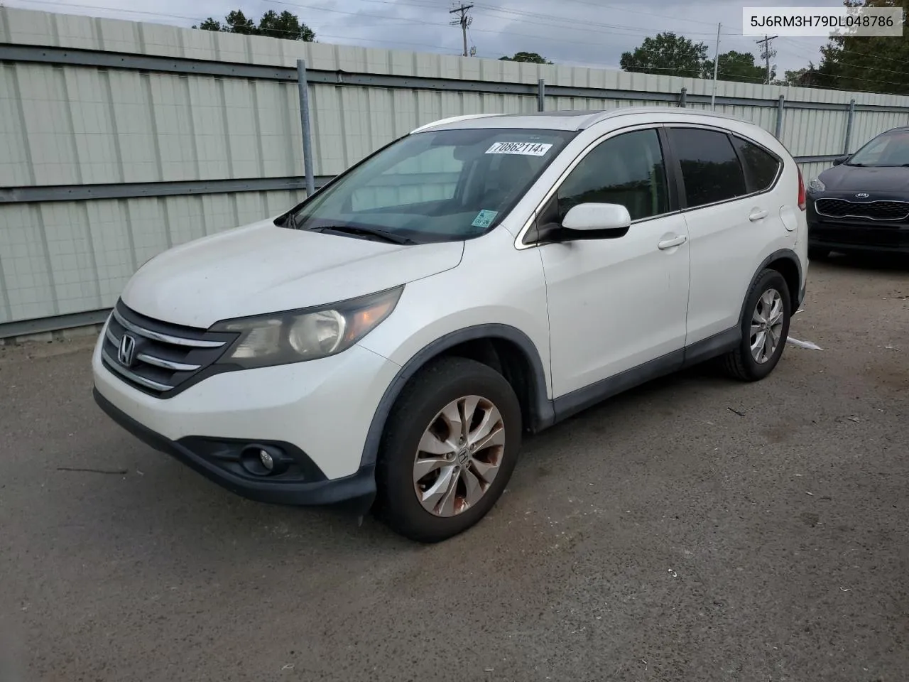 2013 Honda Cr-V Exl VIN: 5J6RM3H79DL048786 Lot: 70862114