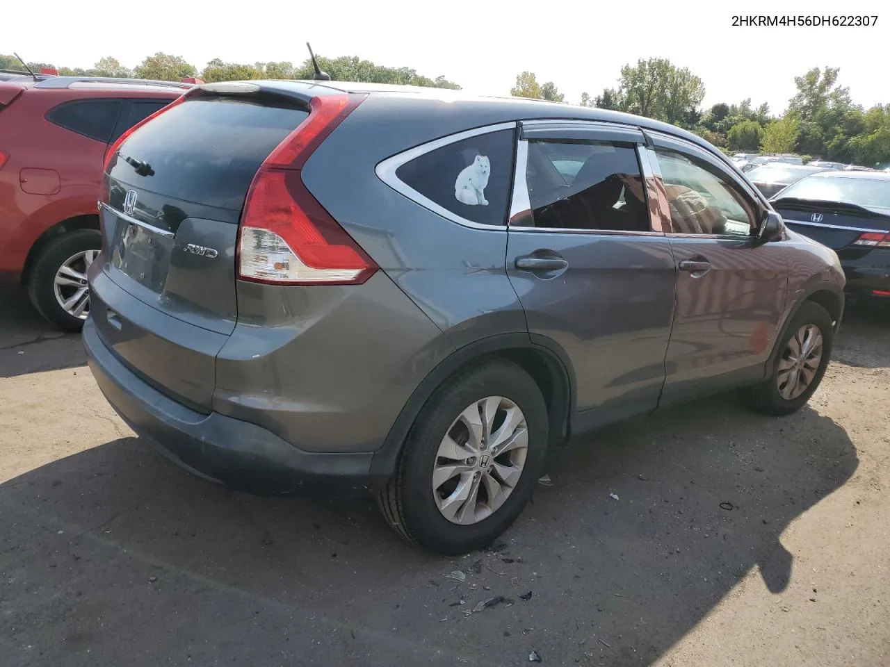 2HKRM4H56DH622307 2013 Honda Cr-V Ex