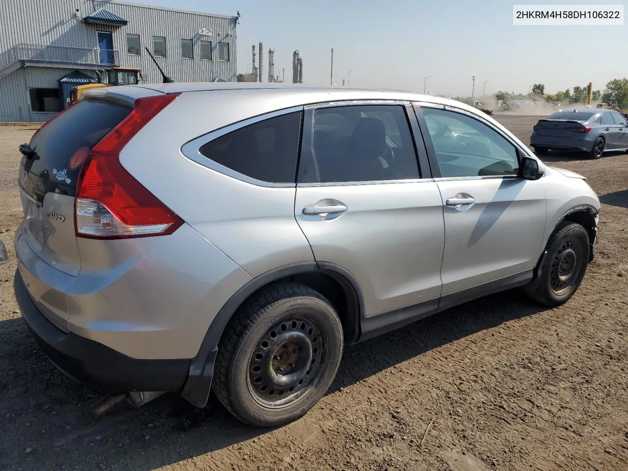 2013 Honda Cr-V Ex VIN: 2HKRM4H58DH106322 Lot: 71086534