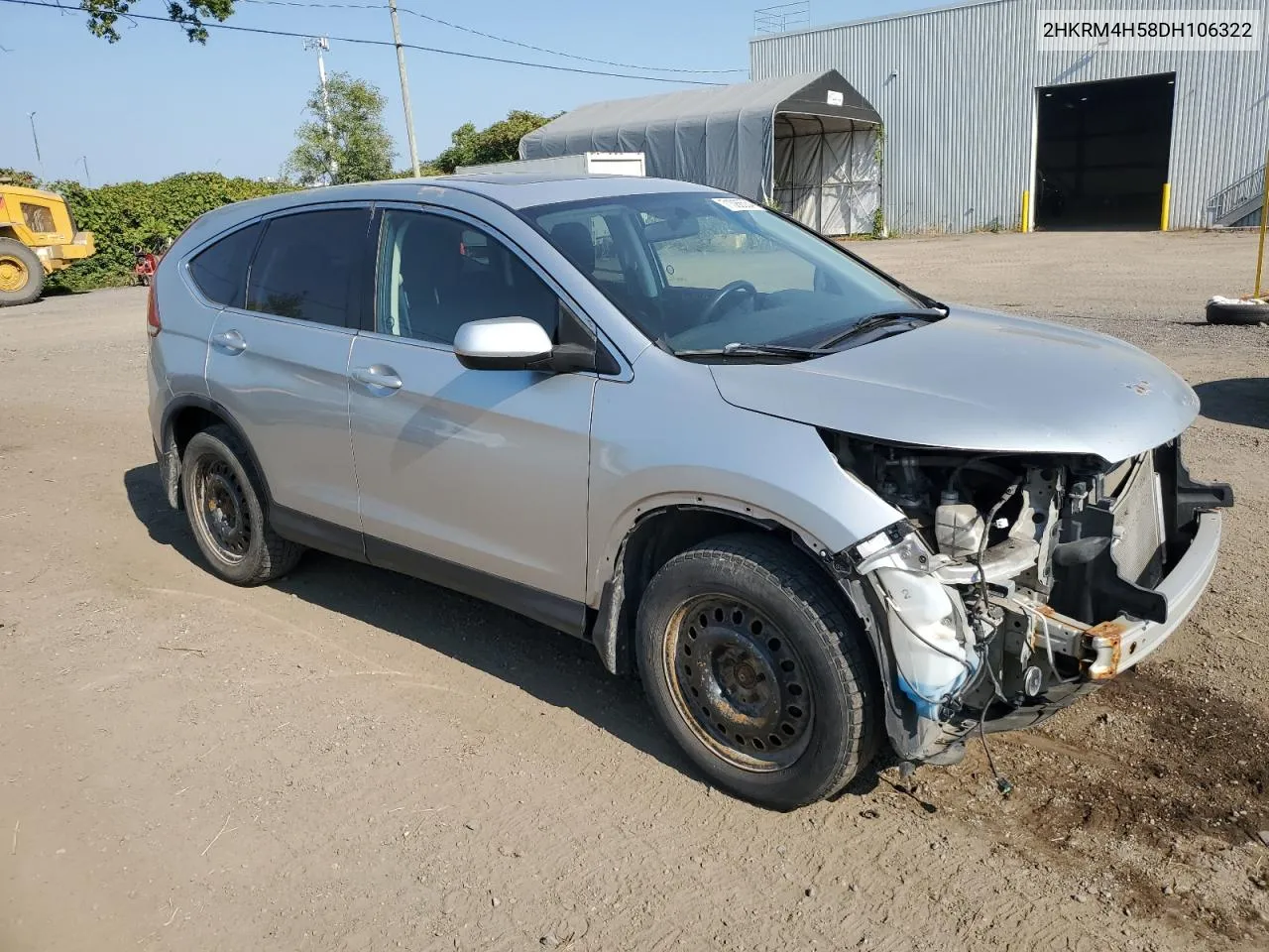 2HKRM4H58DH106322 2013 Honda Cr-V Ex