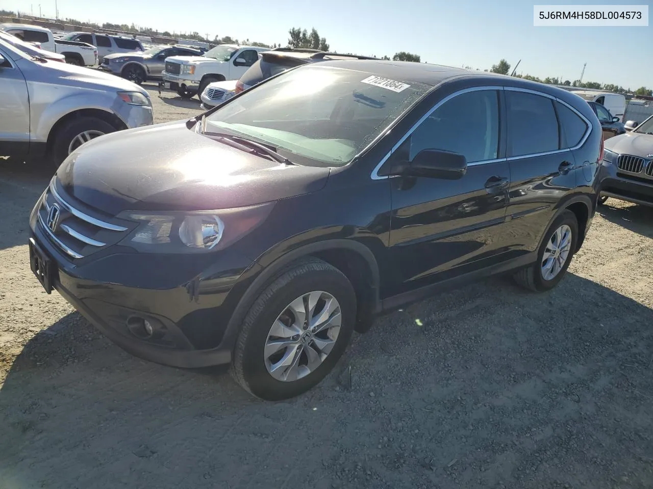 2013 Honda Cr-V Ex VIN: 5J6RM4H58DL004573 Lot: 71221864