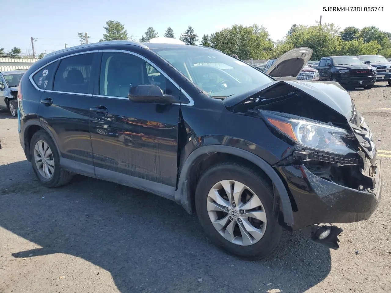 5J6RM4H73DL055741 2013 Honda Cr-V Exl