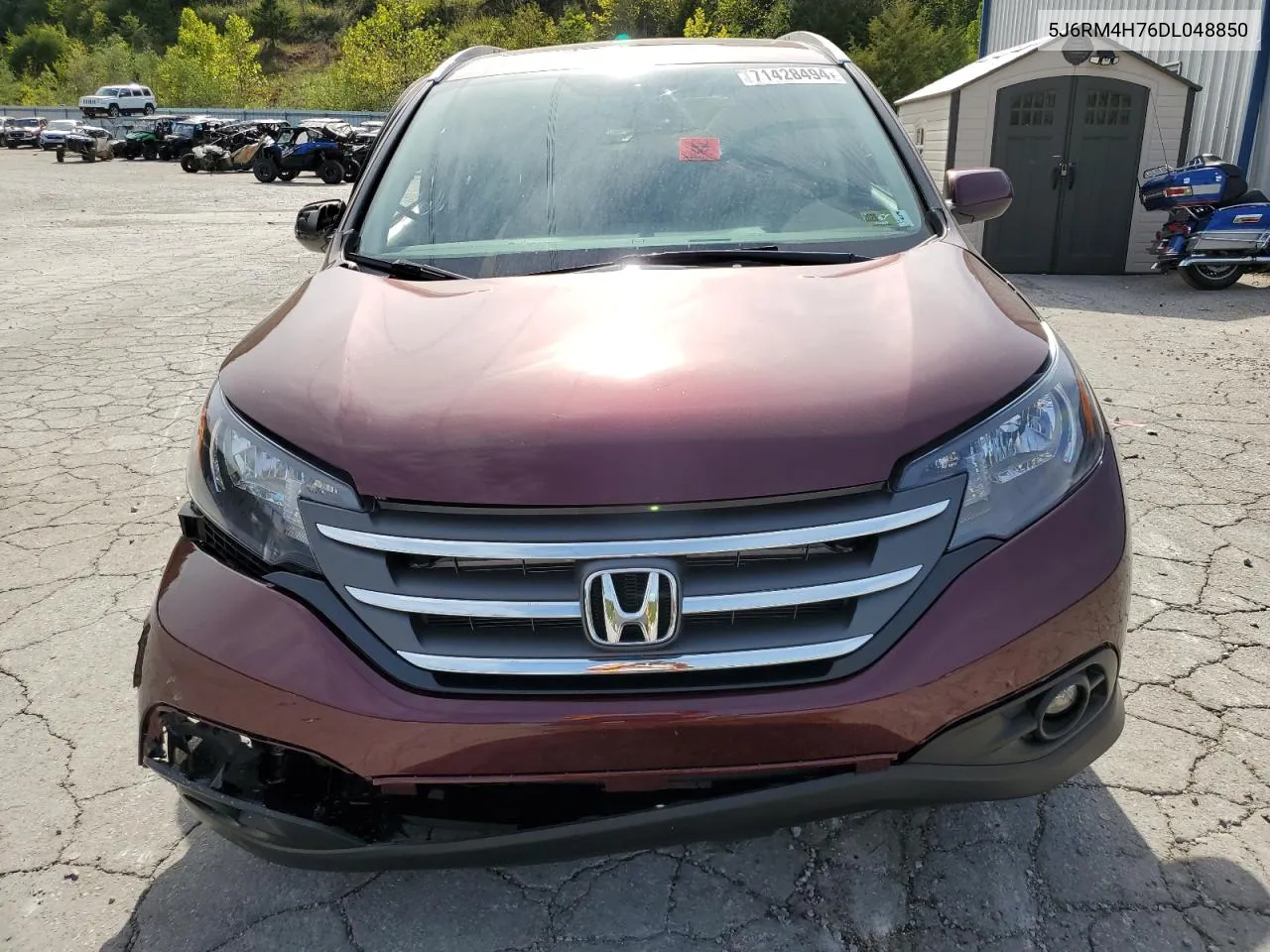 5J6RM4H76DL048850 2013 Honda Cr-V Exl