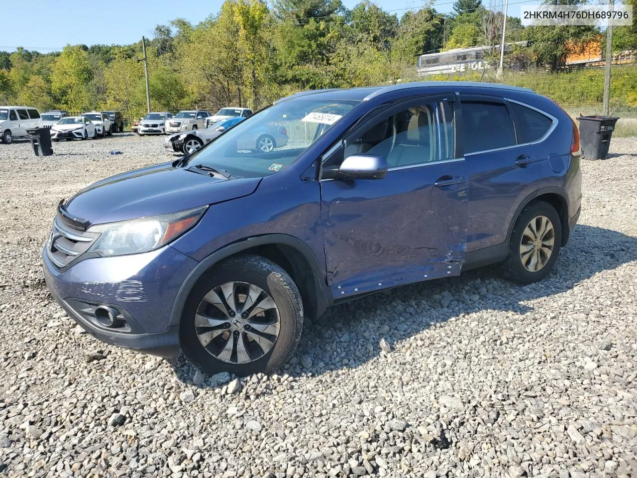 2HKRM4H76DH689796 2013 Honda Cr-V Exl