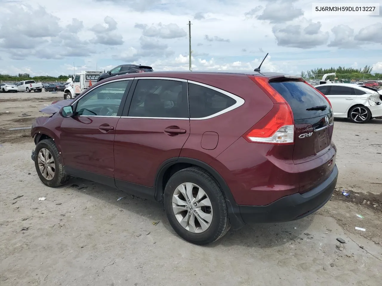 2013 Honda Cr-V Ex VIN: 5J6RM3H59DL013227 Lot: 71609404